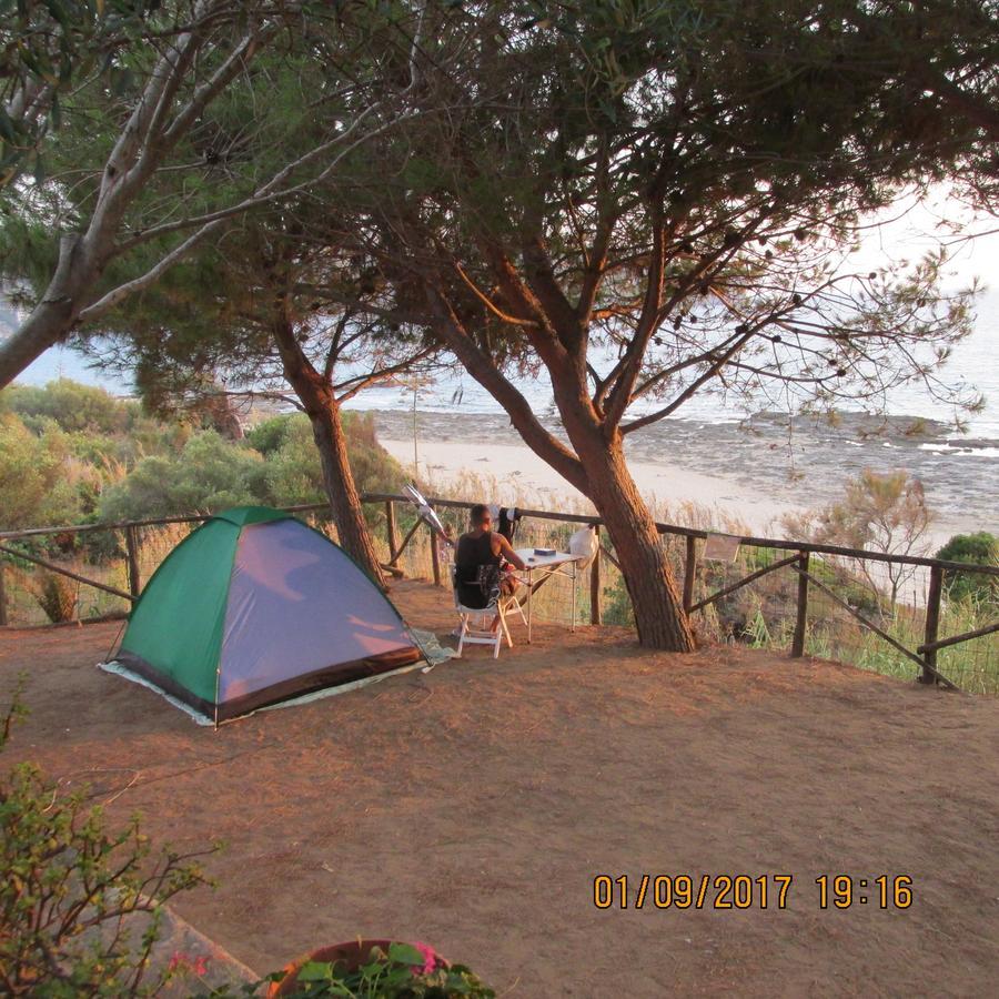 Camping Amanti Del Mare Hotell Palinuro Eksteriør bilde